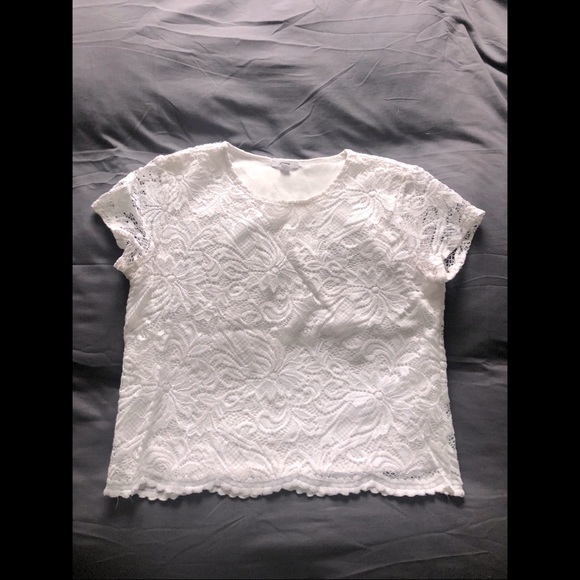White lace top - Picture 1 of 1
